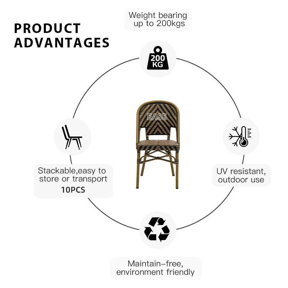 Commercial Rattan Chairs high quality