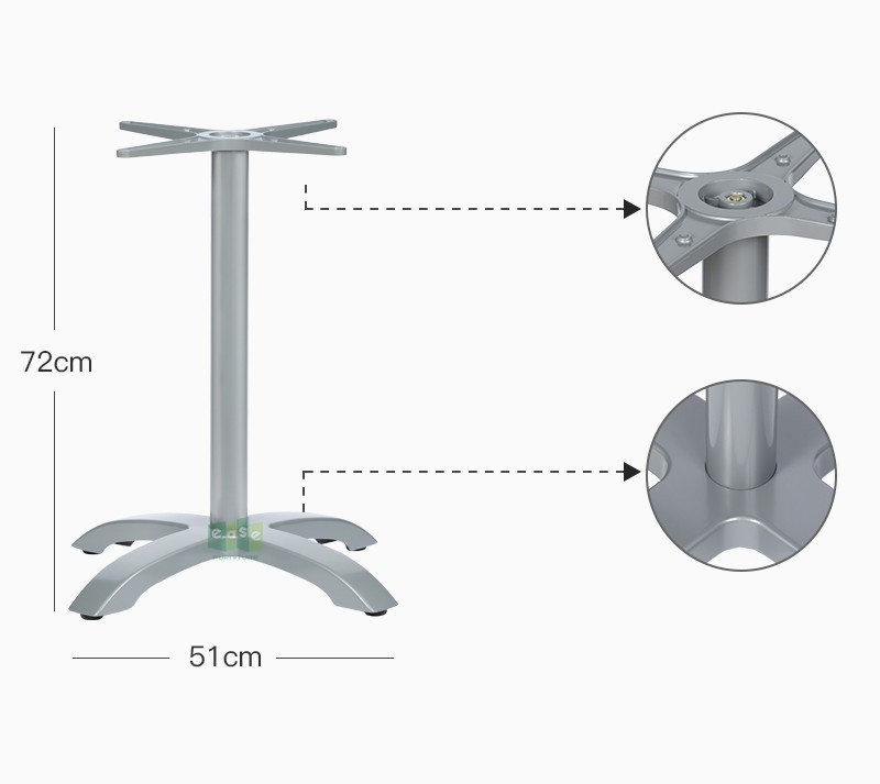 E940104 outdoor aluminum table bases manufacturers suppliers factory E940104 outdoor aluminum table bases manufacturers suppliers factory