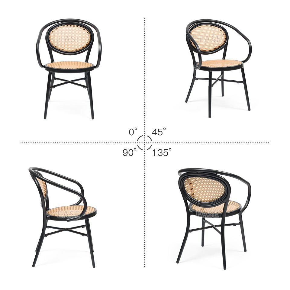 4. wicker style dining chairs china